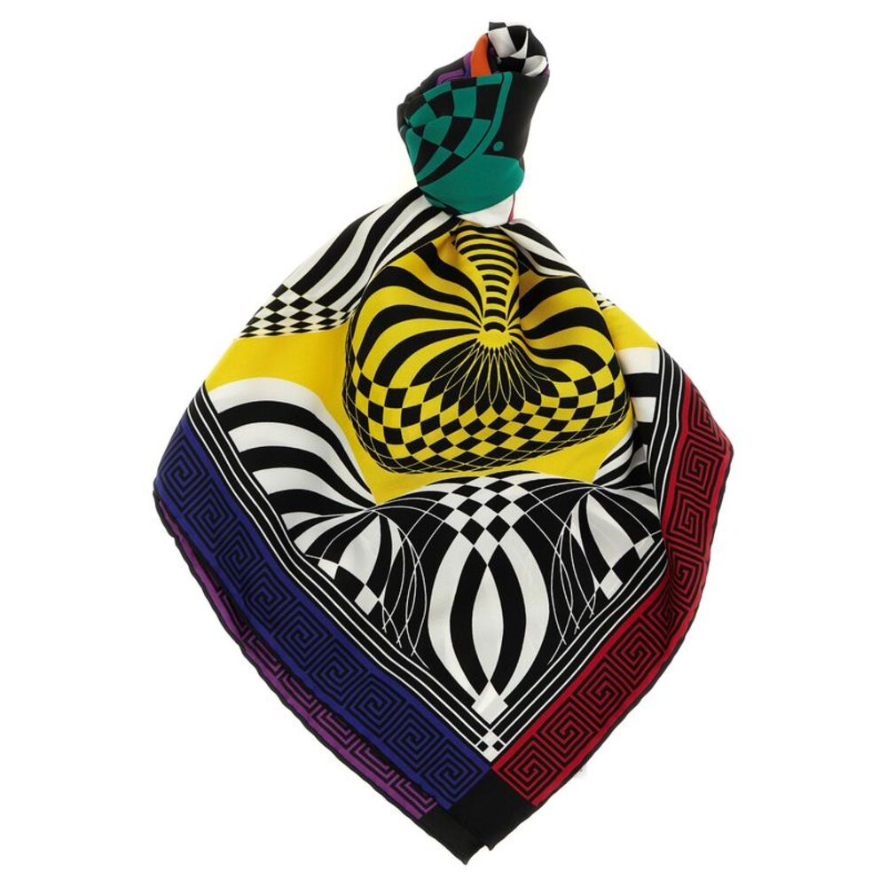 Versace Multicolor Silk Women's Foulard